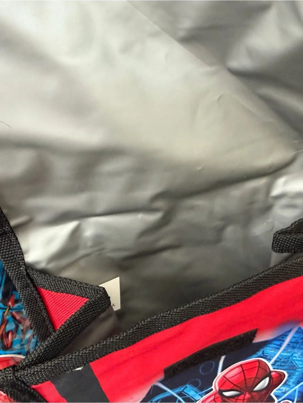 Spiderman Kids Backpack in Red, Black & Blue